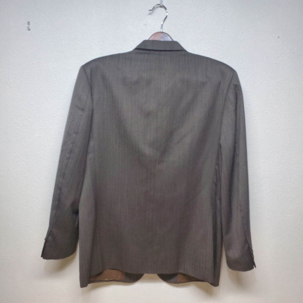 Yves Saint Laurent Men's Brown Blazer Jacket Size 42 - Picture 3 of 8
